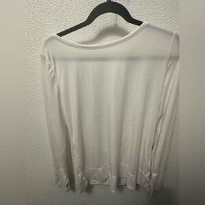 Gap Athletic top white L open back